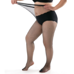 Women's Sexy Latin Ballroom Dance Wear 3 Sizes Black Rhinestone Stockings Slim Diamond Fishnet Pantyhose Tights - Image 4