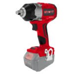 20V Brushless Cordless Impact Wrench 900N.m Max Torque 1/2" Drive 0-2300rpm No-Load Speed 3-Speed Torque Adjustment Stainless