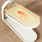 Foldable Shoe Rack with Adjustable Shoe Slots 50% Space Saving High Fit Heels & Flats Organizer Cane/rattan Work - Image 4