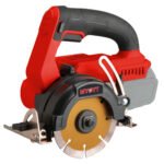 20V Brushless Cordless Marble Cutter 8000rpm 125mm Blade 40mm/28mm Cutting Depth 90/45 Nylon Housing Aluminum Power