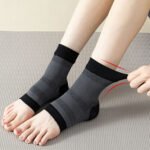 Medical Compression Socks Open Toed Ankle Compression Socks - Image 2