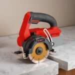 20V Brushless Cordless Marble Cutter 8000rpm 125mm Blade 40mm/28mm Cutting Depth 90/45 Nylon Housing Aluminum Power - Image 3