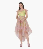 Girl’s tail Style Party Dress - Image 3