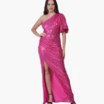Girl’s Fuchsia Party Dress