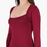Stylish Square Neck Full Jumpsuit