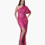 Girl’s Fuchsia Party Dress