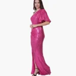 Girl’s Fuchsia Party Dress