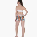 Bikini set with push-up top and printed desig
