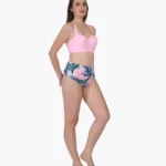 Girl’s Floral Print Bra Party Set