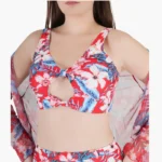 Trendy Three Piece Swimsuit Set Women