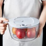 Premium 2-in-1 Vegetable Slicer & Colander - Image 6