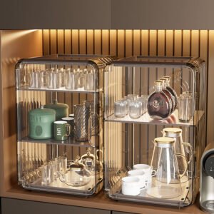 Coffee Bar Storage Rack