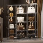 Premium Handbag Storage Box with Magnetic Door