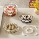 Premium Clear Food Storage Container with Handle - Image 4