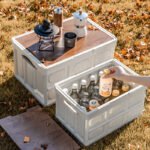 Premium Foldable Storage Box with Wooden Lid - Image 7