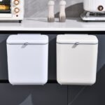Wall Mounted Kitchen Garbage Bin with Dual Storage Design - Image 2