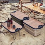 Premium Foldable Storage Box with Wooden Lid - Image 5