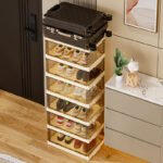 Premium Foldable Transparent Shoe Storage Cabinet - Image 7