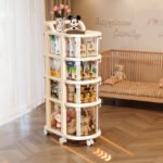 Multipurpose Drawer Storage Trolley with Wheels (2/3/4/5 Tier)