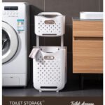ABS Plastic Laundry Basket for Dirty Clothes