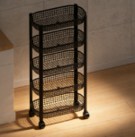 Large Capacity Kitchen Storage Cart - Image 4