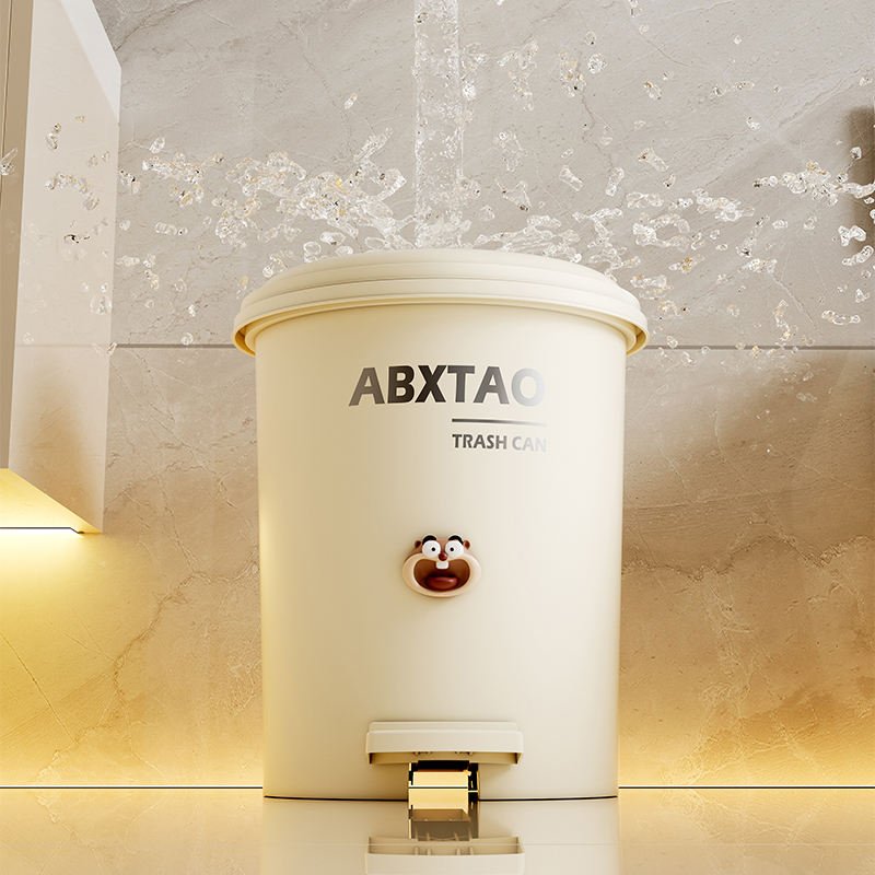 H61ed896b21924366a994d57975ad4bb8I Modern Cartoon Waste Basket - Image 1