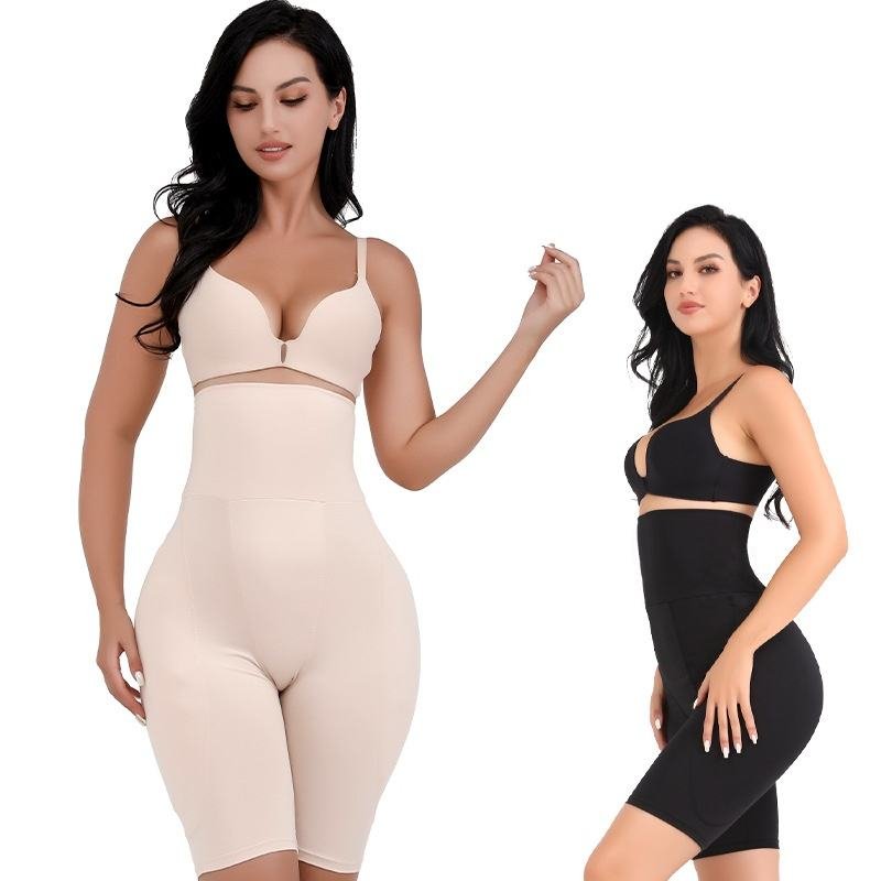 H65dffafffeea4736b0c1343242fd9987R Women's High Waist Tummy Control Hip Enhancer Shapewear - Image 1