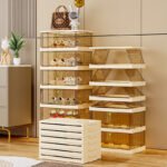 Premium Foldable Transparent Shoe Storage Cabinet - Image 4