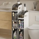 Premium Slim Vertical Storage Cabinet - Image 6
