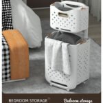 ABS Plastic Laundry Basket for Dirty Clothes
