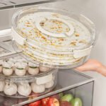 Premium Clear Food Storage Container with Handle