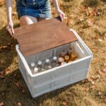 Premium Foldable Storage Box with Wooden Lid - Image 4