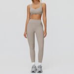 Women's Seamless Gym Wear Set with High Waist Leggings - Image 6