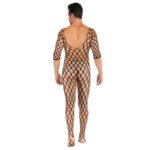 Hollow March Bodysuit Bodystocking Men Sexy One-Piece - Image 3