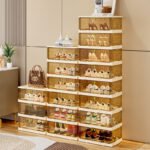 Premium Foldable Transparent Shoe Storage Cabinet - Image 6