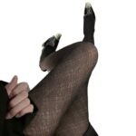 Women's Diamond Pattern Fishnet Stockings - Image 5