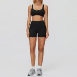 Women's Seamless Gym Wear Set with High Waist Leggings - Image 3