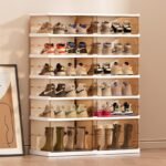 Premium Magnetic Transparent Shoe Storage Cabinet
