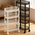 Large Capacity Kitchen Storage Cart