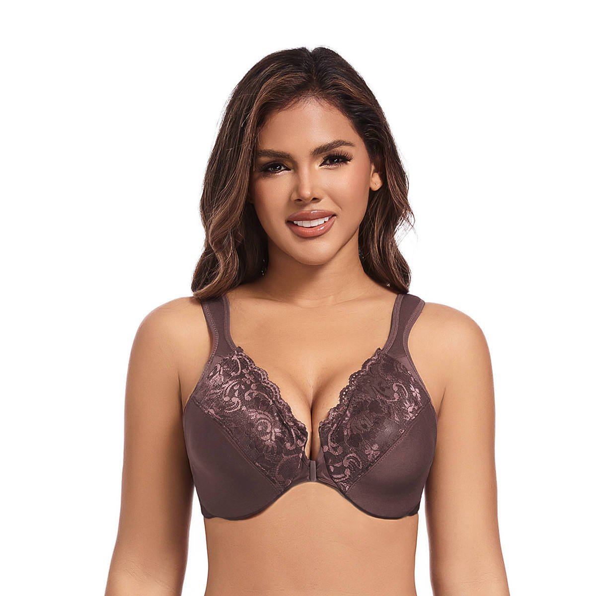 Hf6eb29728b234e4f8c14705ebd56ce8dg Women's Front Open Underwire Bra - Image 1