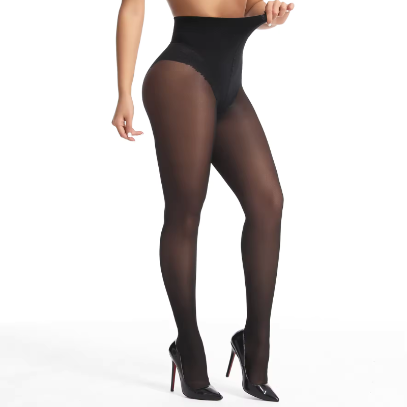 Untitled design (19) Women's Stretchable 40D Transparent Tights - Image 1