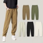 Premium Men's 100% Cotton Straight Pants