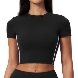 Women’s Stretchable Yoga & Workout T-Shirt