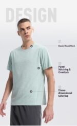 Men’s 4-Way Stretch Quick-Dry Fishing T-Shirt - Image 4