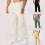 Men's Loose Fit Cargo Trousers