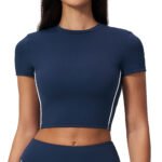 Women’s Stretchable Yoga & Workout T-Shirt - Image 4