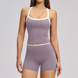 Girls’ Stretchable Activewear Crop Top for Women