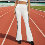 Women's High-Waist Flared Sports Pants - Image 3