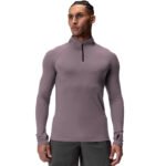 Men’s Long Sleeve Half-Zip Workout Top