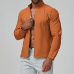 Men’s Full-Zip Outdoor Running Jacket - Image 3